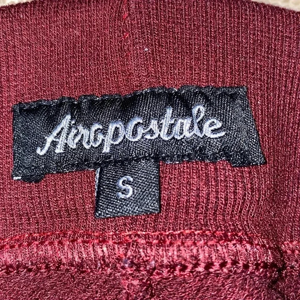 AEROPOSTALE shorts cotton color block 2 pockets elastic waistband vintage size S
